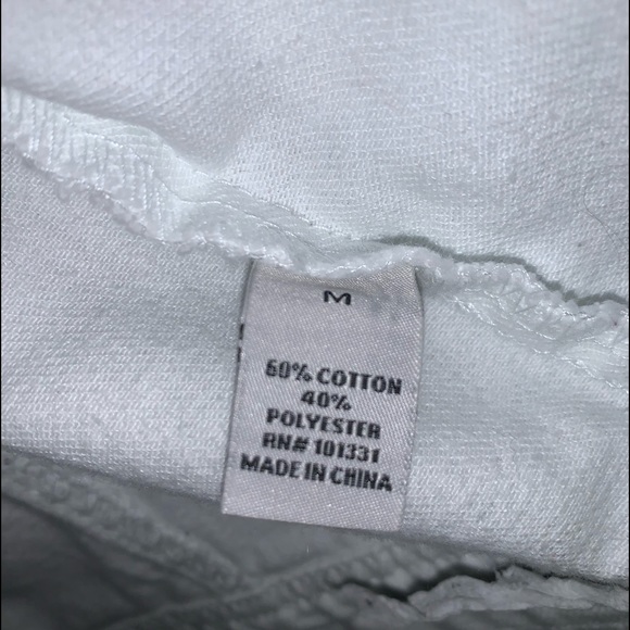 White Ripped Jean Jacket - Picture 3 of 3